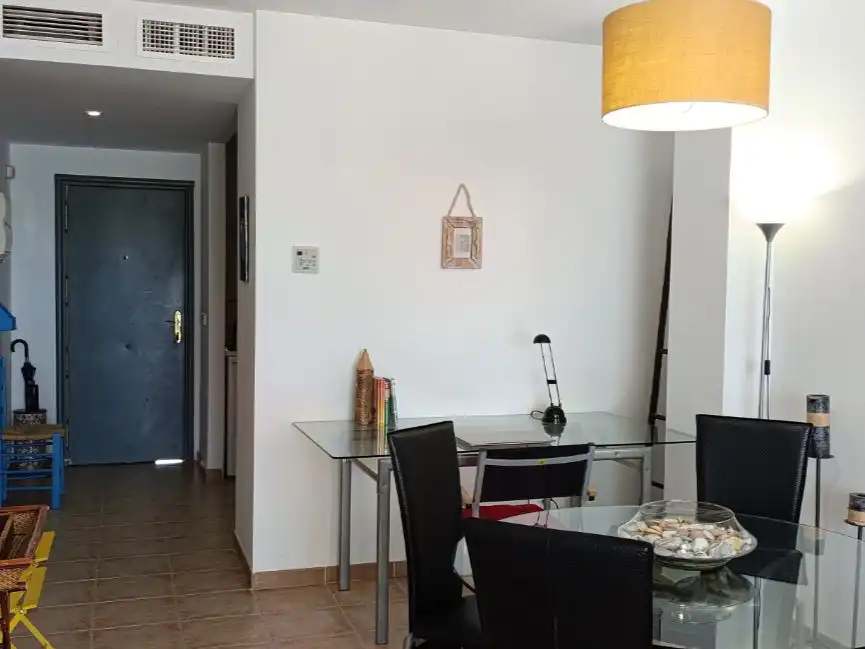 Piso en venta en Calle Delfin, 1, El Playazo Comedor de Piso en venta en Vera con Aire acondicionado, Terraza y Piscina