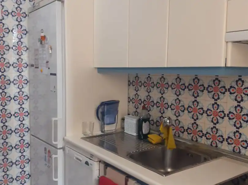 Room in Calle del Doctor Esquerdo, 43, Fuente del Berro Kitchen of Flat for share in Madrid with Heating, Parquet flooring and Furnished