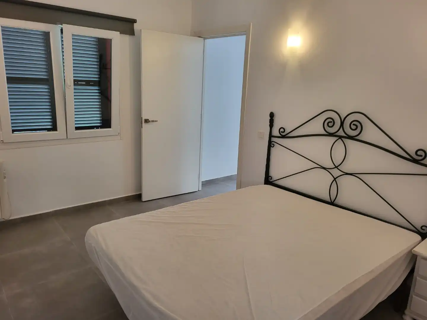 Finca rústica de lloguer a Avinguda de Picasso, Son Espanyolet Dormitori de Finca rústica de lloguer en Palma de Mallorca amb Aire condicionat, Calefacció i Terrassa
