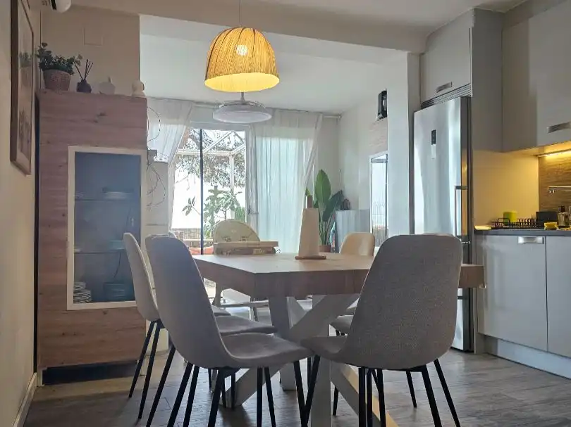 Piso en venta en Carrer del Blat, 21, Platja de Mont-roig Comedor de Piso en venta en Mont-roig del Camp con Aire acondicionado, Terraza y Piscina
