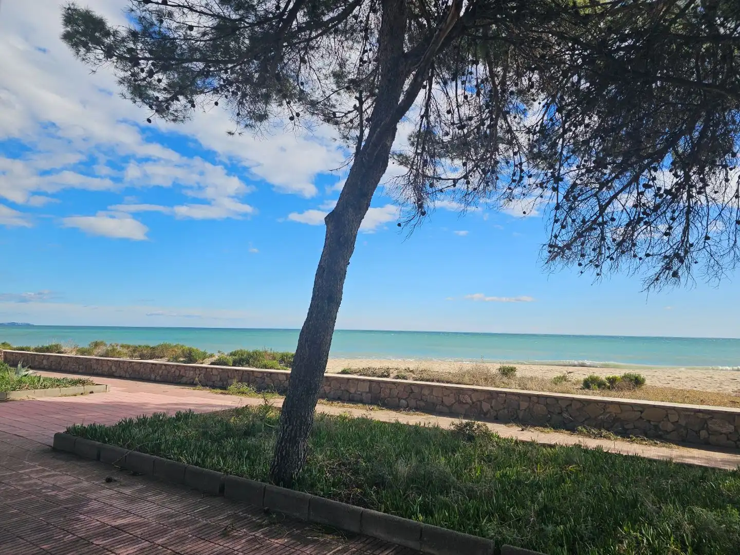 Piso en venta en Carrer del Blat, 21, Platja de Mont-roig Vista exterior de Piso en venta en Mont-roig del Camp con Aire acondicionado, Terraza y Piscina