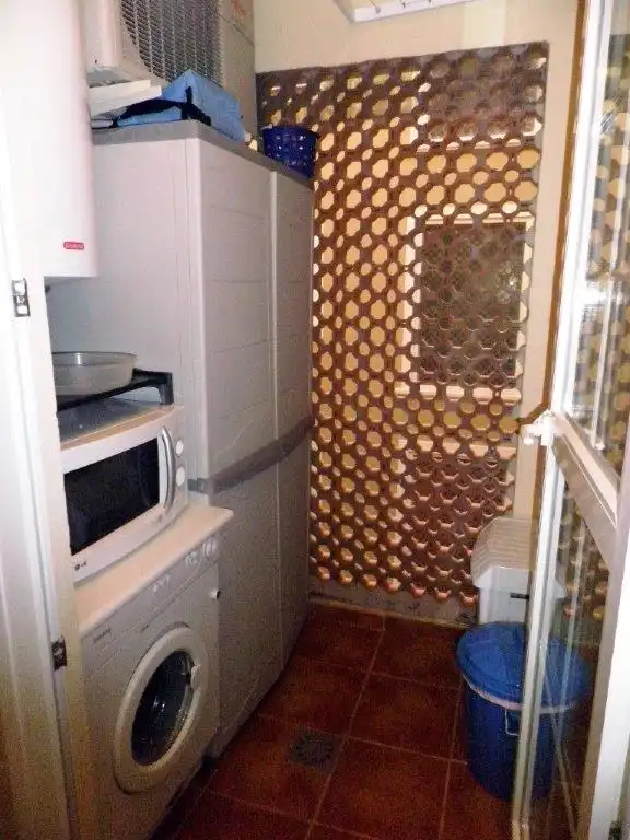 Kitchen of Flat for rent in Ayamonte  with Air Conditioner, Heating and Private garden