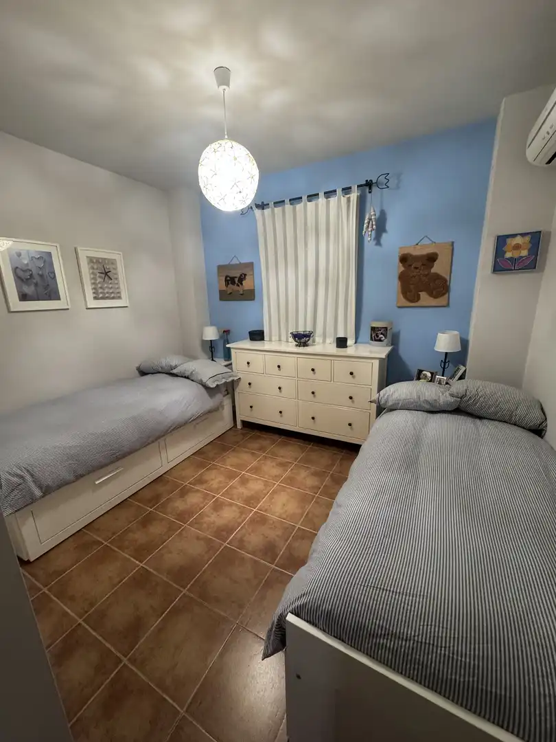 Bedroom of Flat for rent in Ayamonte  with Air Conditioner, Heating and Private garden