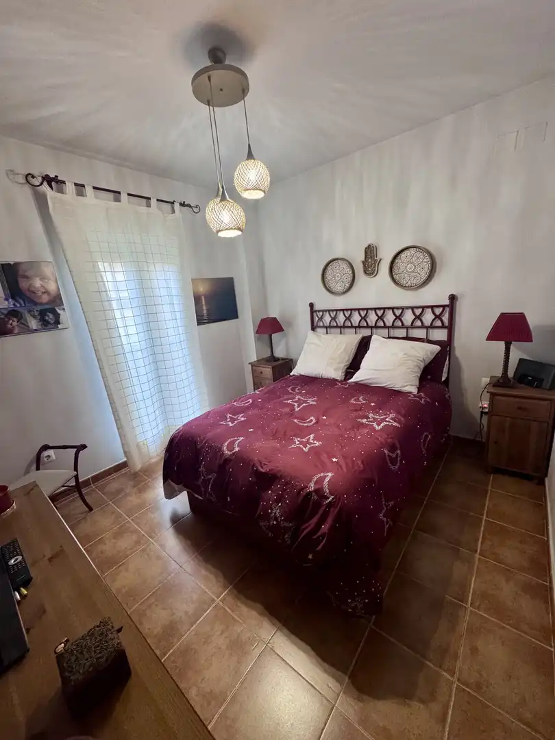 Bedroom of Flat for rent in Ayamonte  with Air Conditioner, Heating and Private garden