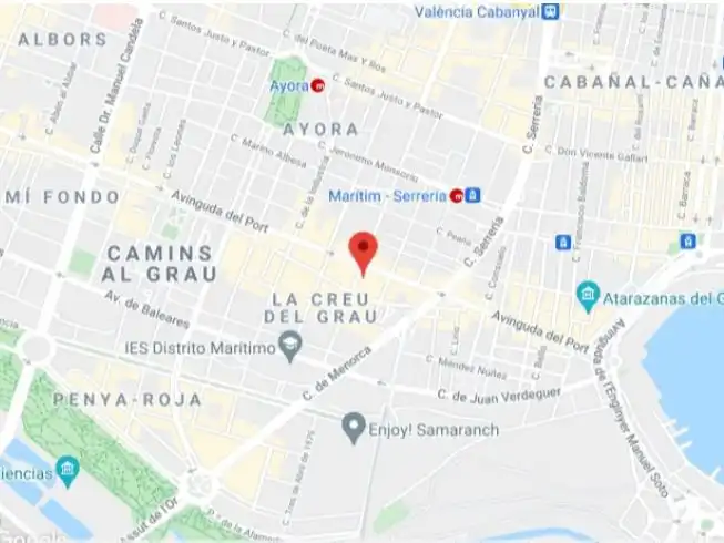 Flat for rent in Carrer de la Noguera, 16, La Creu del Grau Exterior view of Flat for rent in Valencia with Air Conditioner, Furnished and Balcony