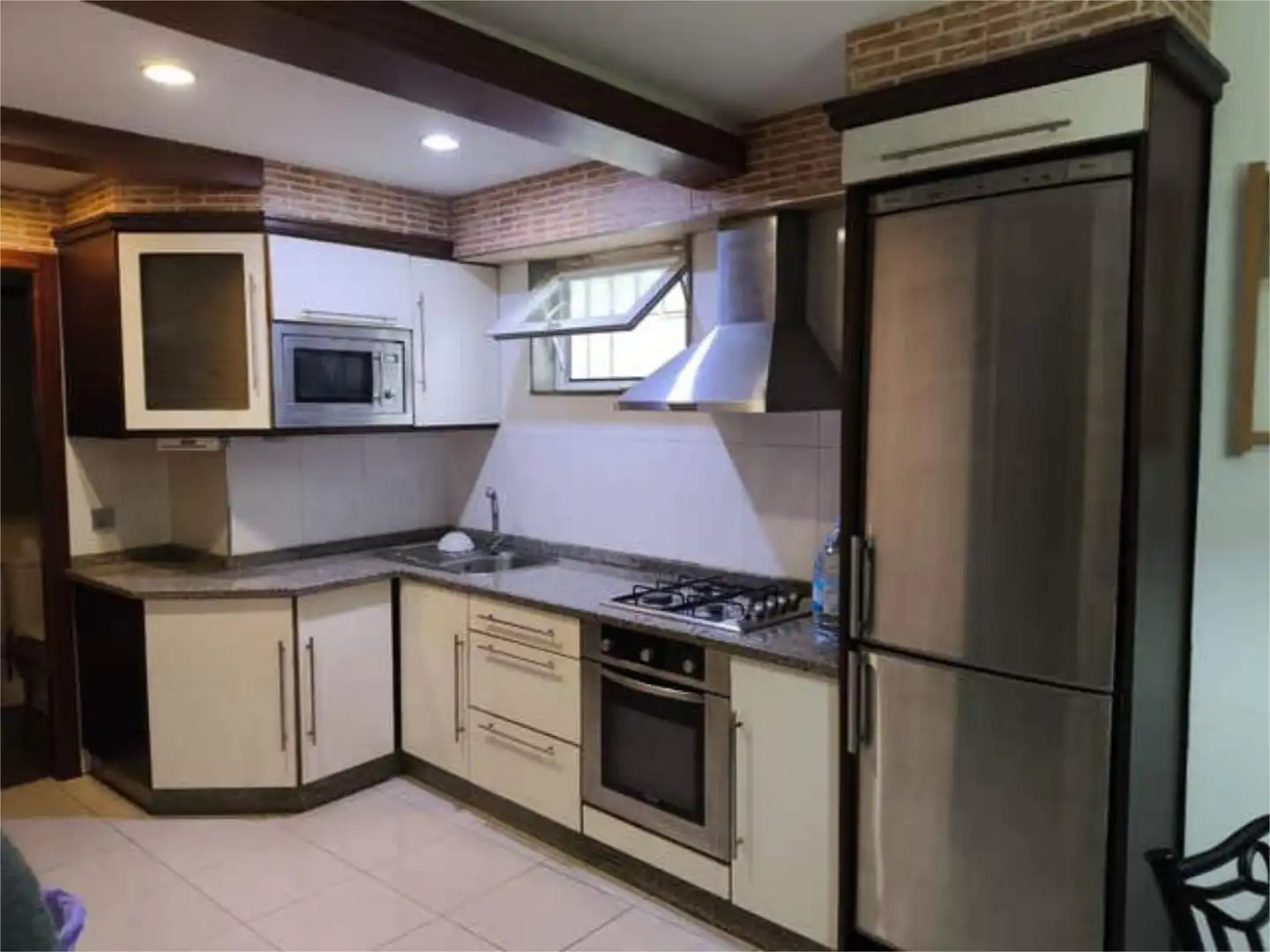 Flat for rent in Ensanche - Sar Kitchen of Flat for rent in Santiago de Compostela with Heating, Terrace and Furnished