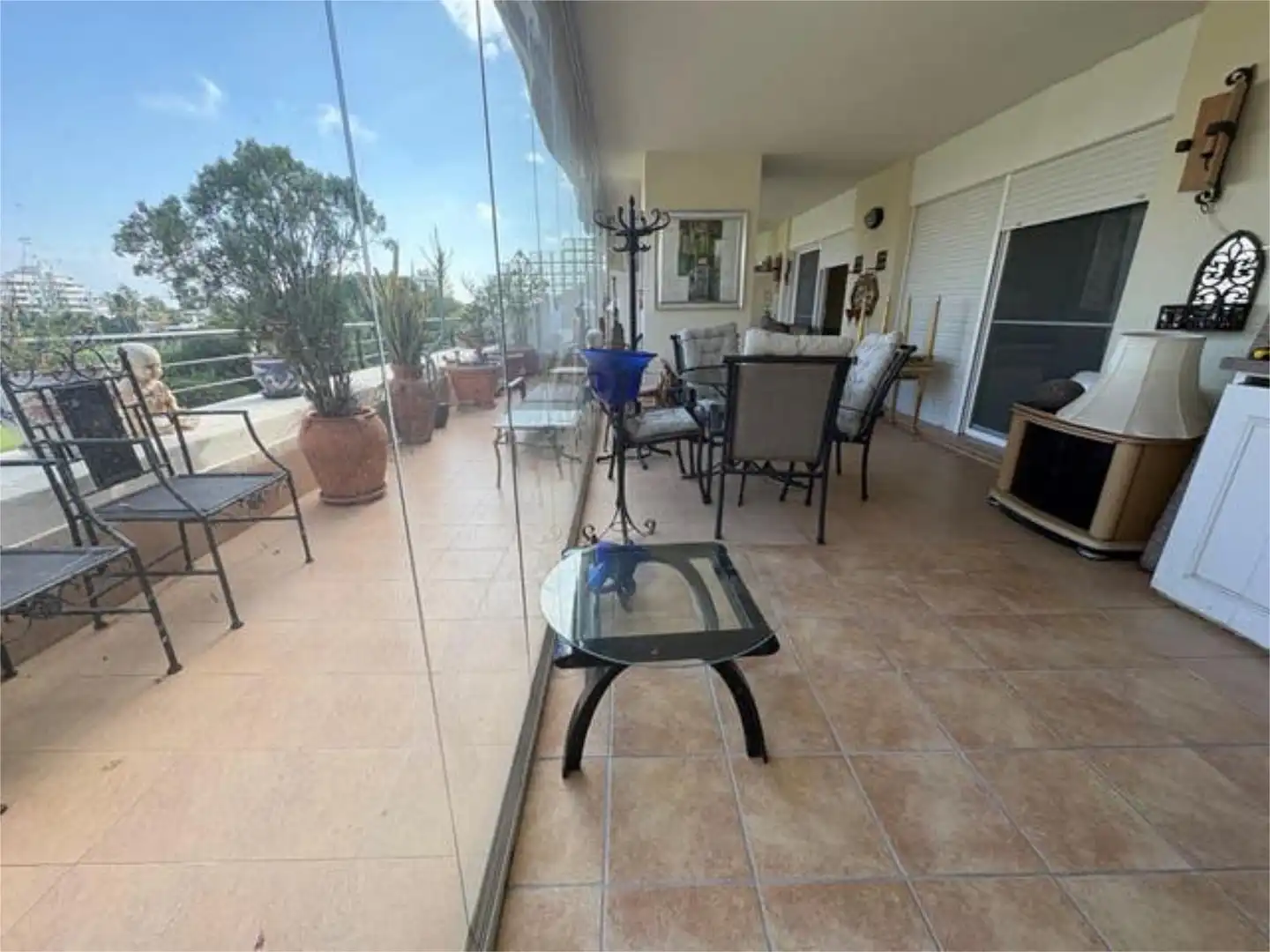 Flat for rent in Benahavís pueblo Terrace of Flat for rent in Benahavís with Terrace and Swimming Pool