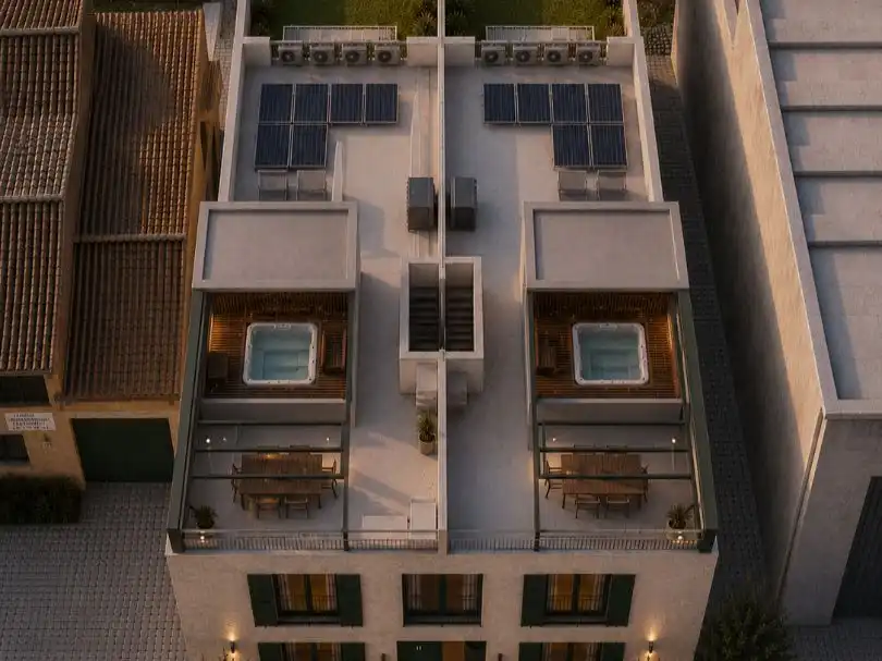 Wohnung zum Verkauf in Carrer del Bisbe Miralles, 44, Felanitx Poble Terrasse von Wohnung zum Verkauf in Felanitx mit Klimaanlage, Terrasse und Schwimmbad