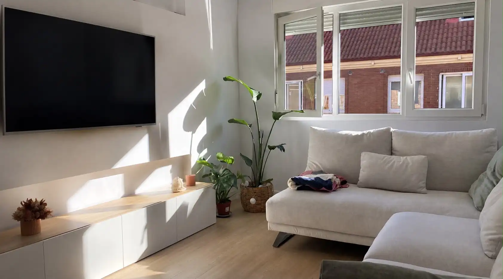 Wohnung zum Verkauf in Calle Paso, 3, San Andrés del Rabanedo Wohnzimmer von Wohnung zum Verkauf in San Andrés del Rabanedo mit Terrasse