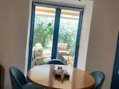 Casa adosada en venta en Carrer de Sant Roc, 58, Càlig Comedor de Casa adosada en venta en Càlig con Aire acondicionado, Calefacción y Jardín privado
