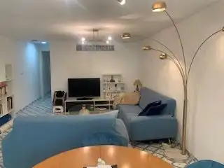 Casa adosada en venta en Carrer de Sant Roc, 58, Càlig Sala de estar de Casa adosada en venta en Càlig con Aire acondicionado, Calefacción y Jardín privado