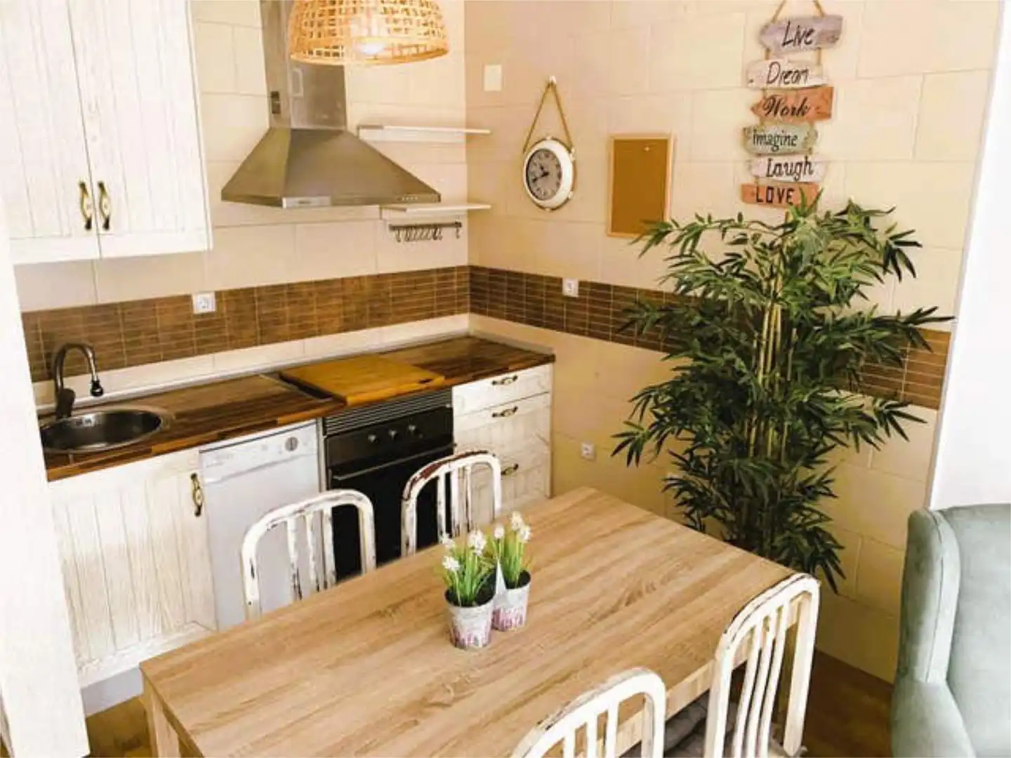 Piso en venta en Sur Cocina de Piso en venta en Mérida con Calefacción, Jardín privado y Terraza
