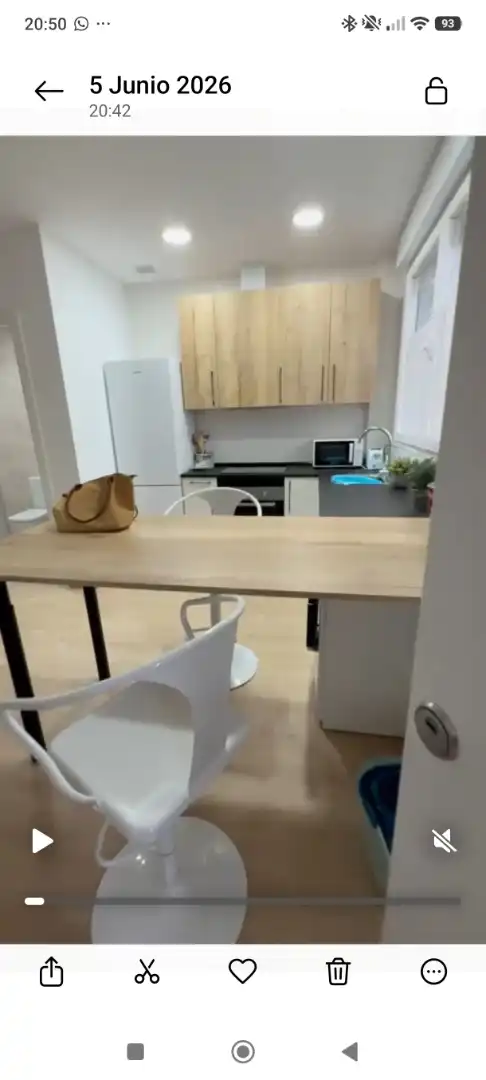 Piso de alquiler en Calle de Etruria, 37, Canillejas Cocina de Piso de alquiler en Madrid Capital con Aire acondicionado