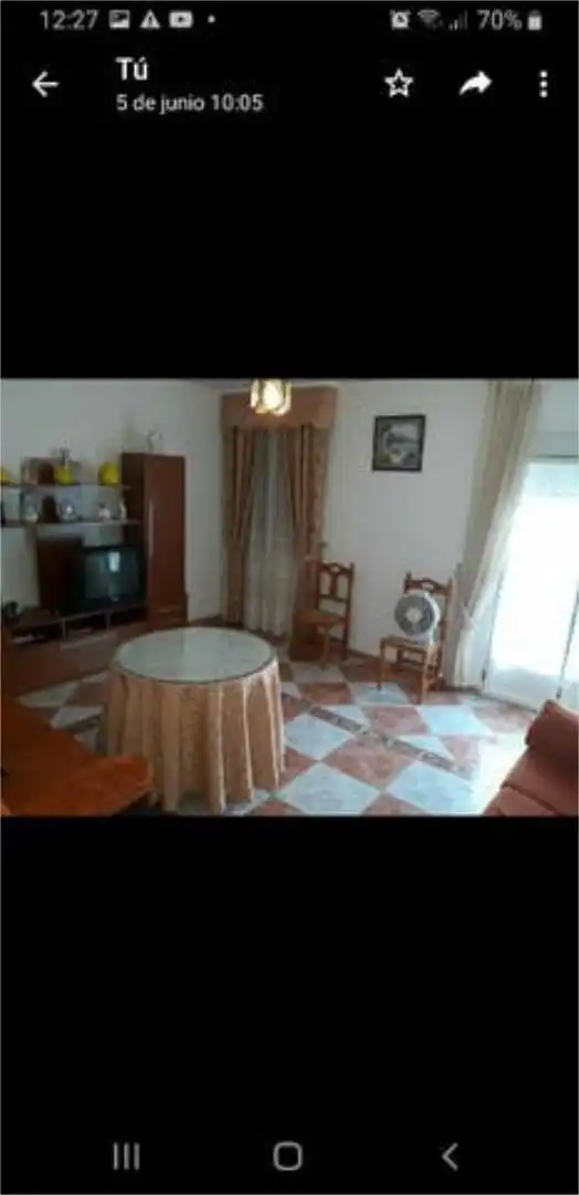 Sala de estar de Piso en venta en Santa Elena con Amueblado