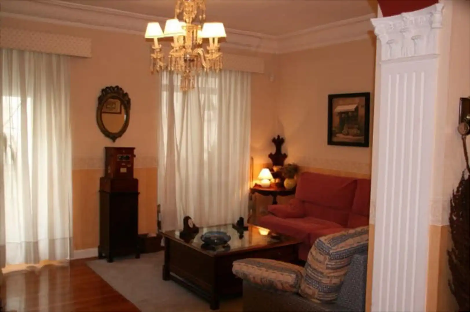 Sala de estar de Piso en venta en Vitoria - Gasteiz con Calefacción, Jardín privado y Terraza