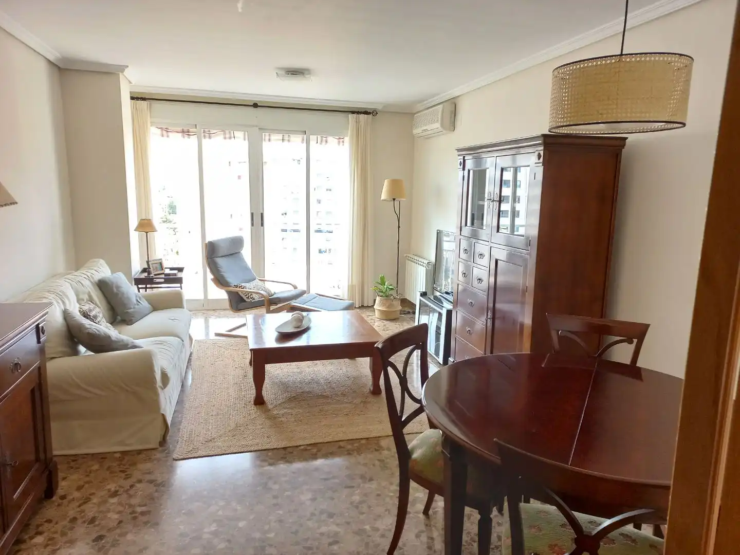 Flat for rent in Carrer del Mestre Arrieta, 38, Ensanche - Parque del Oeste Living room of Flat for rent in Castellón de la Plana / Castelló de la Plana with Air Conditioner, Heating and Storage room