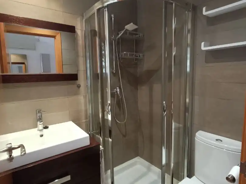 Flat for sale in Carrer la Cort, 15, Secà de Sant Pere Bathroom of Flat for sale in Lleida Capital with Air Conditioner, Terrace and Balcony
