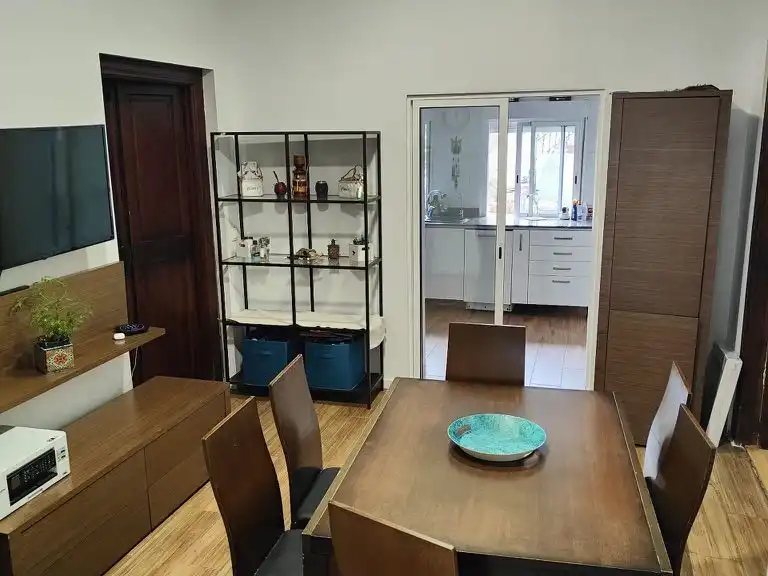 Flat for sale in Carrer Tramuntana, 10, Santa Margalida Poble Dining room of Flat for sale in Santa Margalida with Air Conditioner, Private garden and Parquet flooring