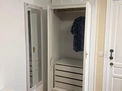 Zimmer in Camino del Mahonés, 37, Los Girasoles Schlafzimmer von Haus oder Chalet zur untervermieten in San Vicente del Raspeig / Sant Vicent del Raspeig mit Klimaanlage, Heizung und Privatgarten
