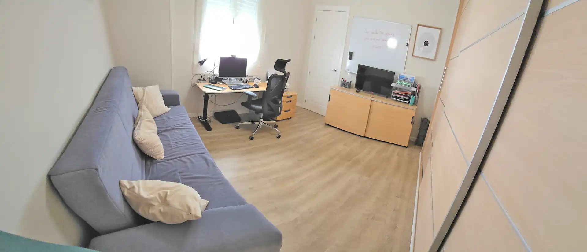 Wohnzimmer von Maisonette zum Verkauf in Sevilla mit Klimaanlage, Heizung und Parkett