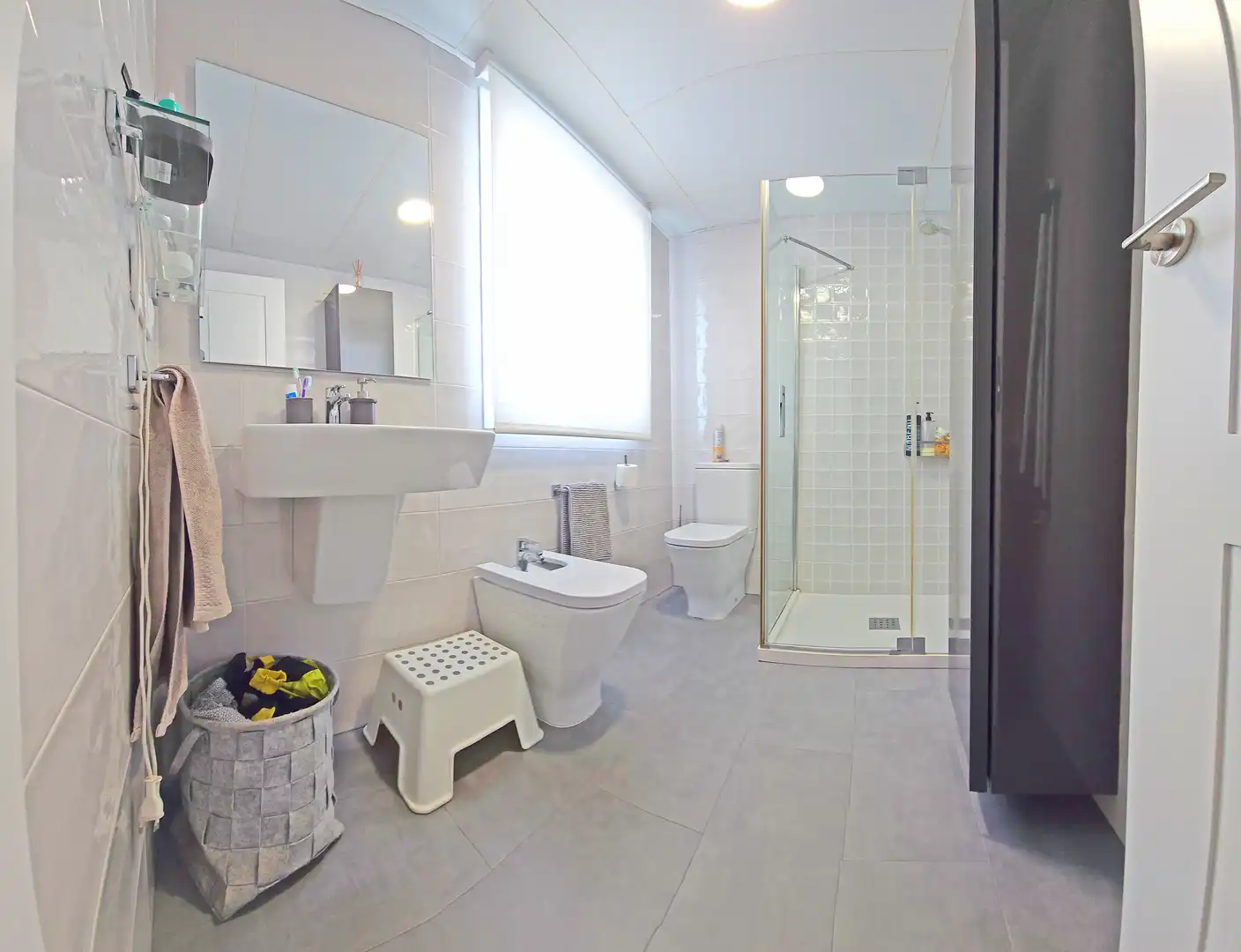 Badezimmer von Maisonette zum Verkauf in Sevilla mit Klimaanlage, Heizung und Parkett