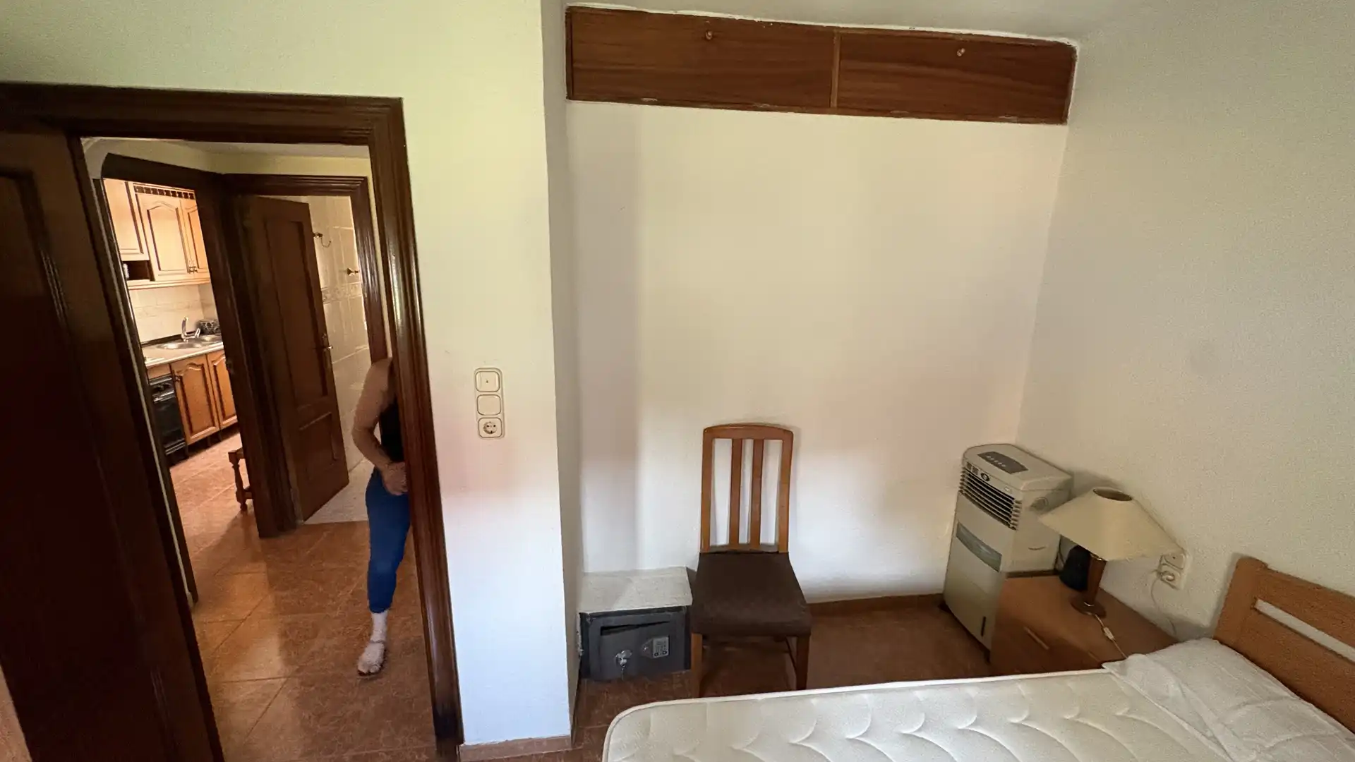 Bedroom of Flat for sale in  Granada Capital  with Balcony