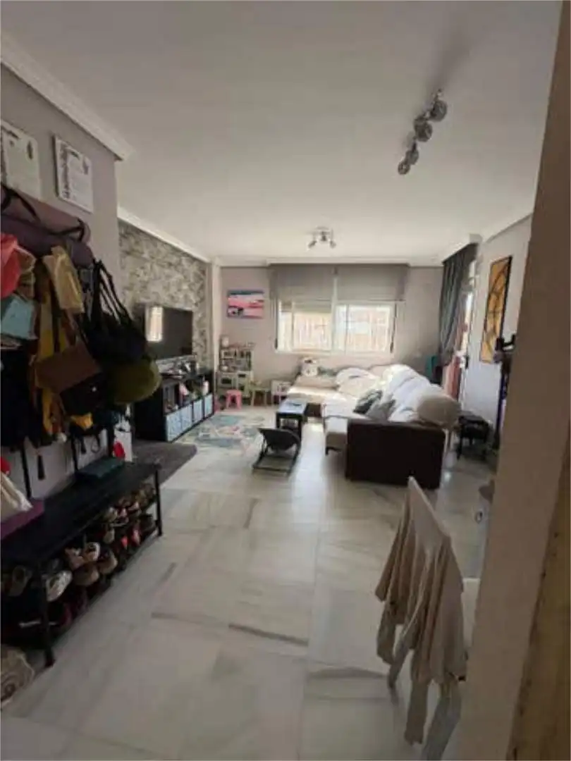 Flat for rent in Martín Carpena - Torre del Río Living room of Flat for rent in Málaga with Heating, Private garden and Terrace