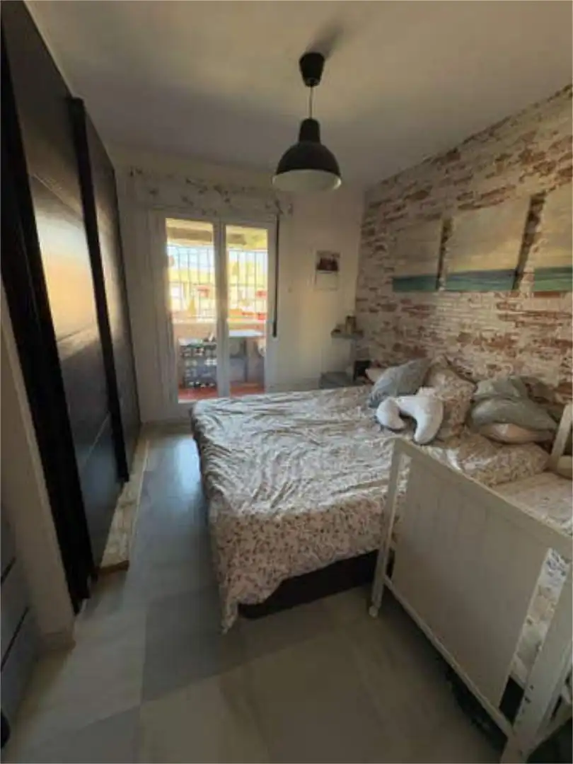 Flat for rent in Martín Carpena - Torre del Río Bedroom of Flat for rent in Málaga with Heating, Private garden and Terrace