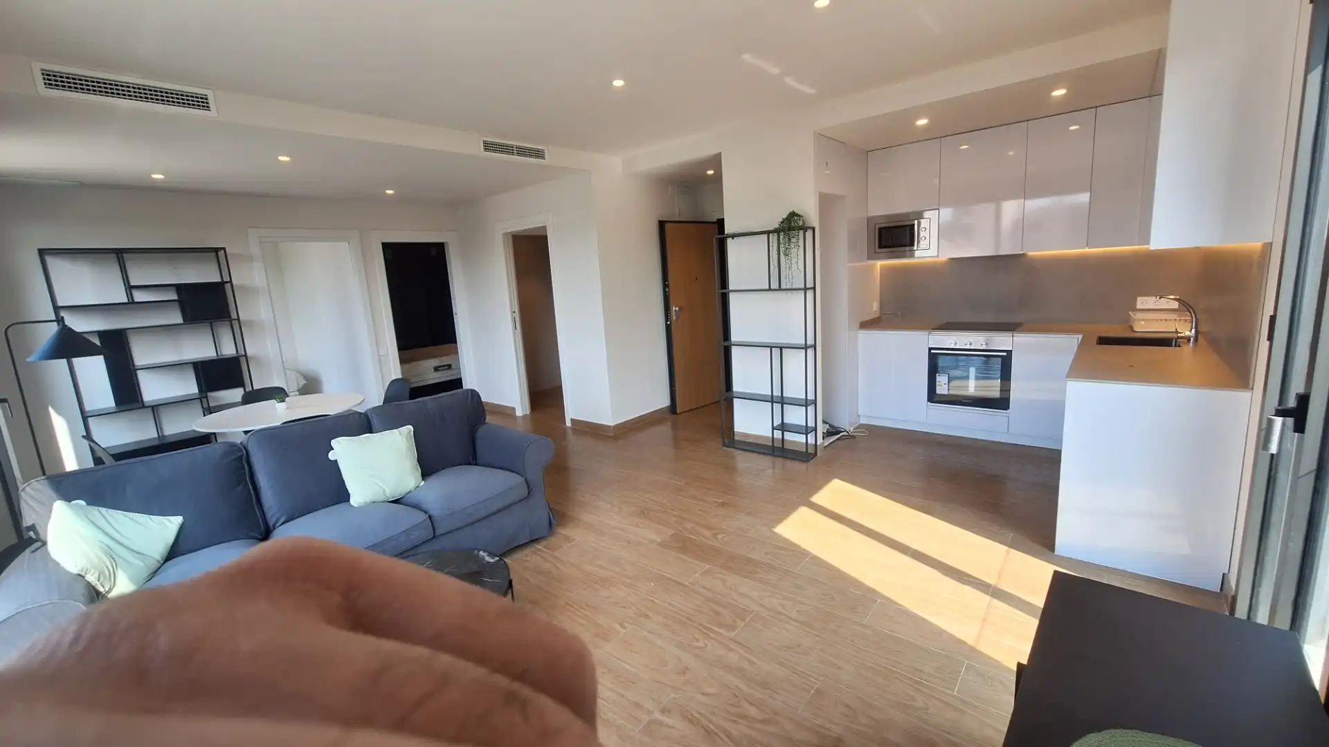 Wohnung zur Miete in Passeig de Sant Dídac, 10, Vallpineda - Santa Bàrbara Wohnzimmer von Wohnung zur Miete in Sitges mit Parkett, Abstellraum und Möbliert