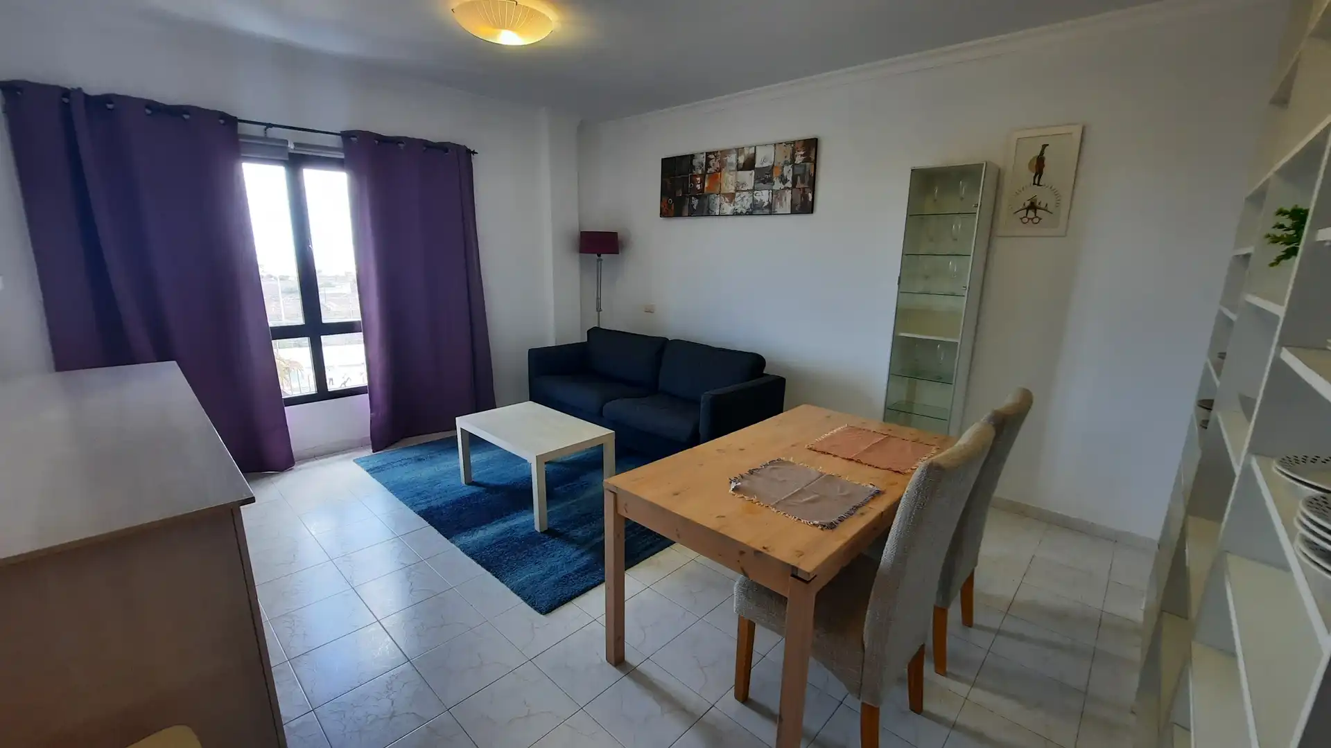 Flat for rent in Calle Poetisa Maria del Pino Blanco Jardin, 9, San Gregorio Living room of Flat for rent in Telde with Furnished, Community parking and Video intercom