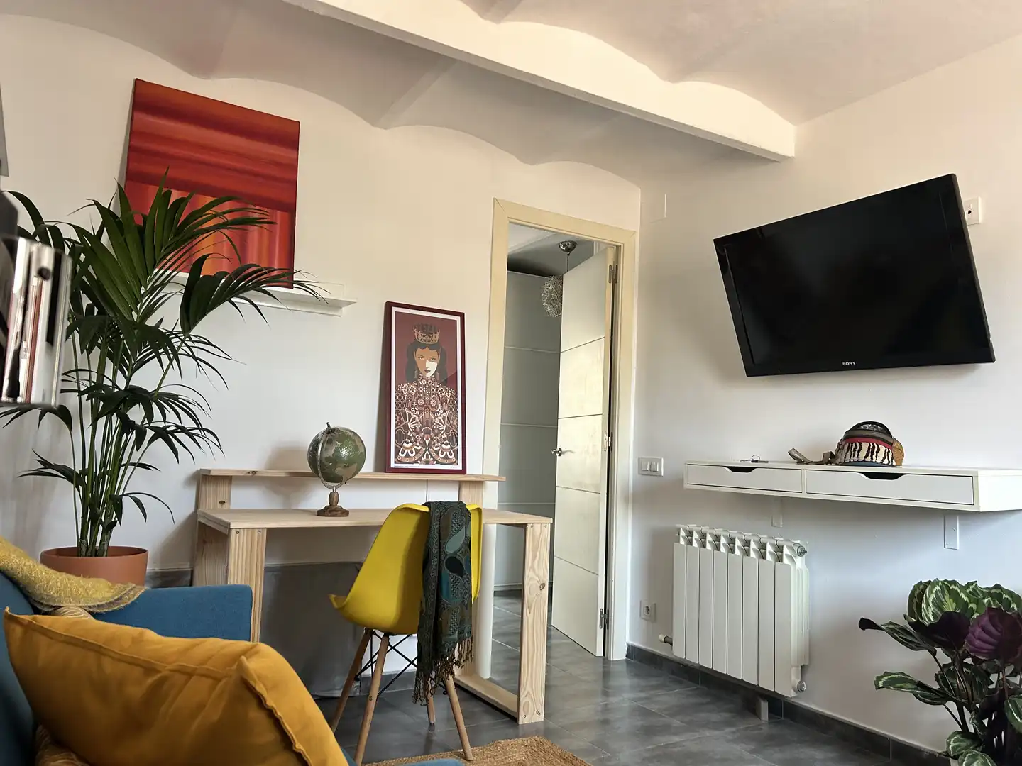 Piso en venta en Carrer de Magalhães, 88, El Poble Sec - Parc de Montjuïc Sala de estar de Piso en venta en Barcelona Capital con Aire acondicionado y Terraza