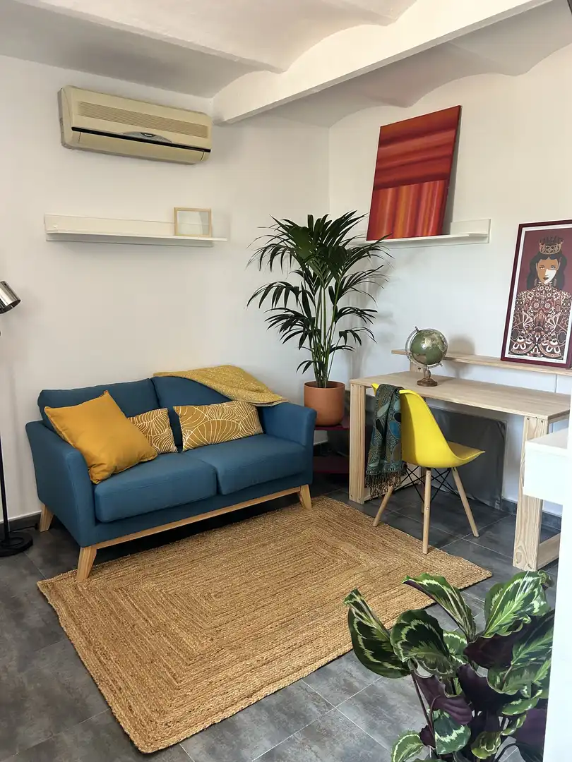 Piso en venta en Carrer de Magalhães, 88, El Poble Sec - Parc de Montjuïc Sala de estar de Piso en venta en Barcelona Capital con Aire acondicionado y Terraza