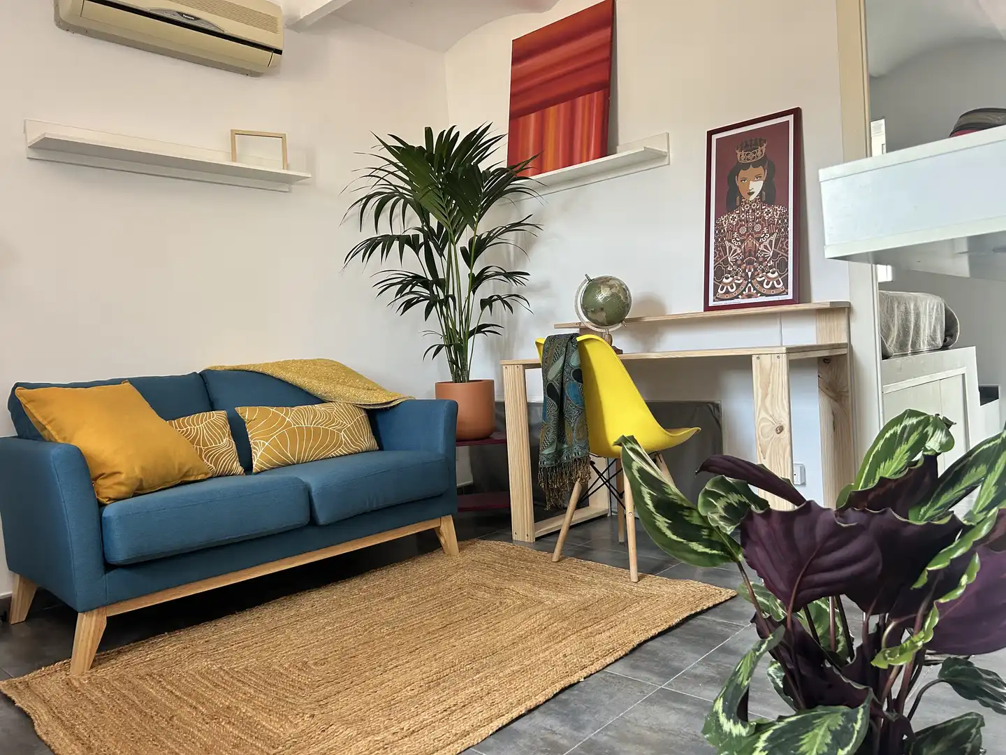 Piso en venta en Carrer de Magalhães, 88, El Poble Sec - Parc de Montjuïc Sala de estar de Piso en venta en Barcelona Capital con Aire acondicionado y Terraza