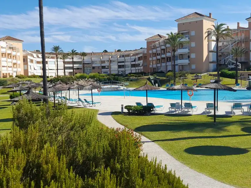 Apartament de lloguer a Avenida de Islantilla, 1, Islantilla Costa Vista exterior de Apartament de lloguer en Islantilla amb Calefacció, Jardí privat i Terrassa