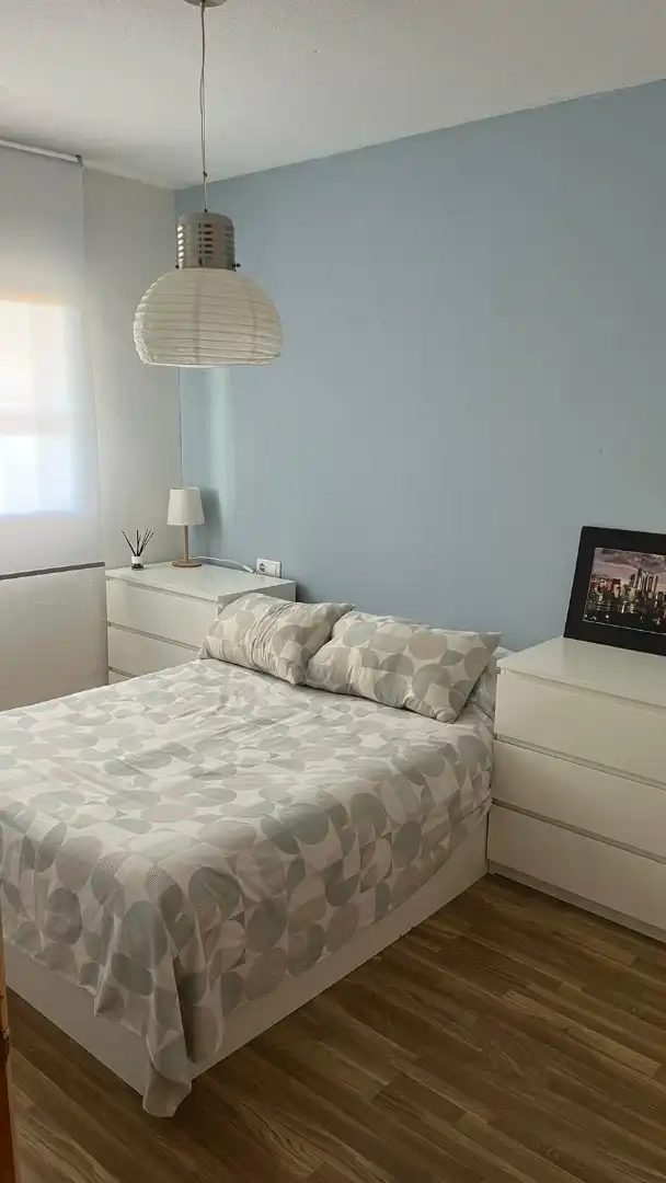 Apartament de lloguer a Calle Brasilia, 4, El Sabinar – Urbanizaciones – Las Marinas – Playa Serena Dormitori de Apartament de lloguer en Roquetas de Mar amb Parquet, Terrassa i Piscina