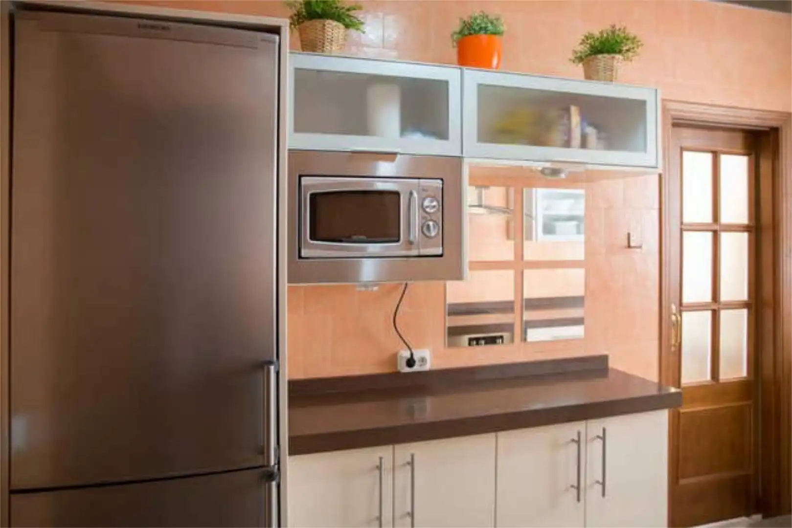Piso en venta en Alcalá del Río Cocina de Piso en venta en Alcalá del Río con Calefacción y Amueblado