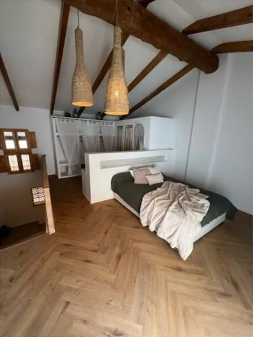 Schlafzimmer von Loft zur Miete in Llombai mit Heizung, Terrasse und Möbliert