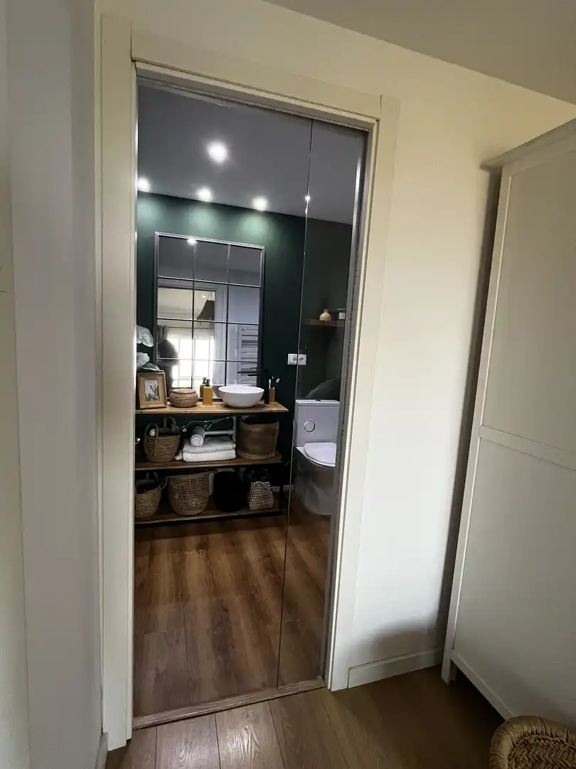 Piso en venta en Carrer la Pau, 57, Albuixech Baño de Piso en venta en Albuixech con Parquet, Terraza y Parking comunitario
