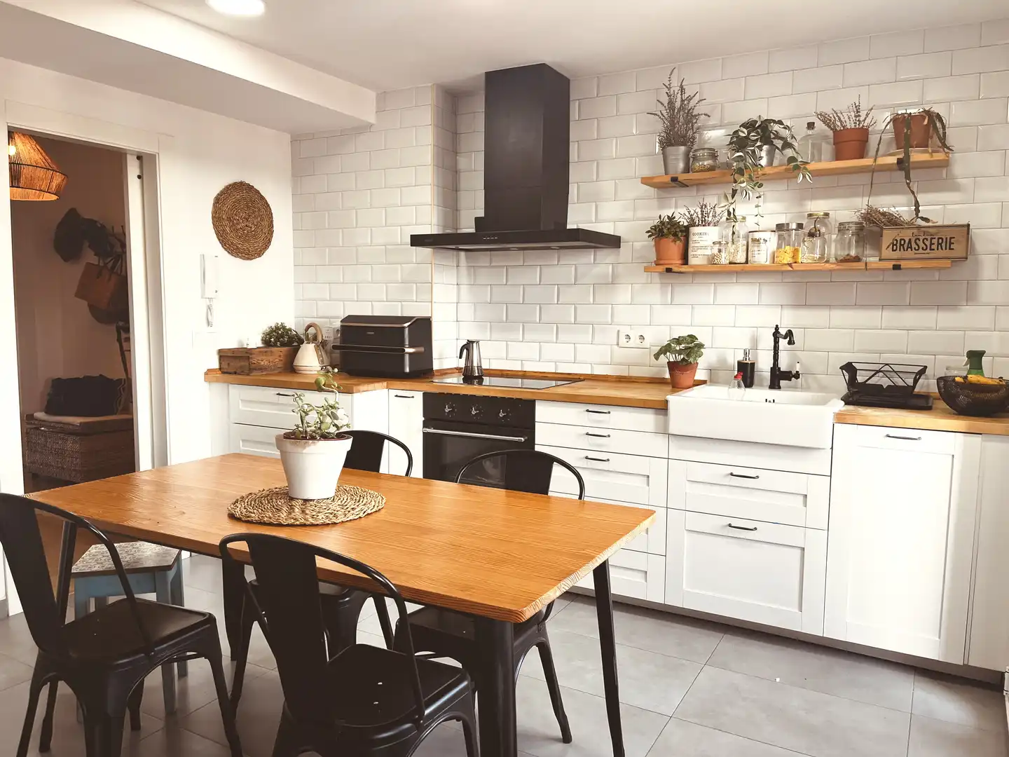 Piso en venta en Carrer la Pau, 57, Albuixech Cocina de Piso en venta en Albuixech con Parquet, Terraza y Parking comunitario