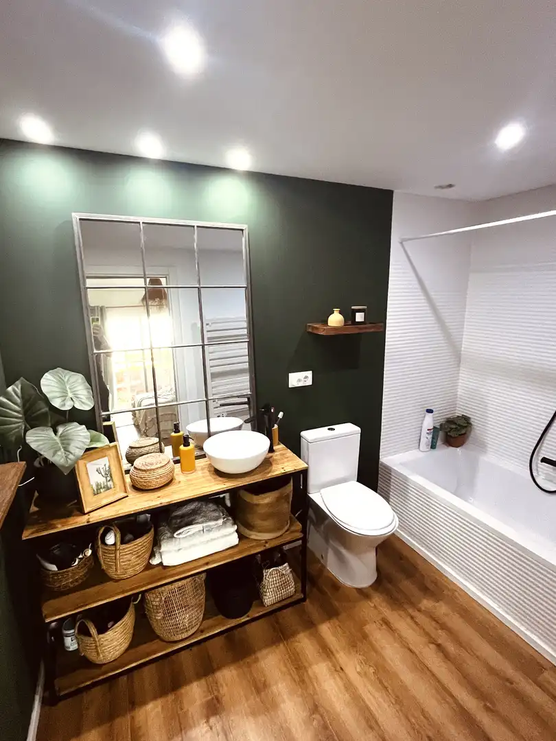 Piso en venta en Carrer la Pau, 57, Albuixech Baño de Piso en venta en Albuixech con Parquet, Terraza y Parking comunitario