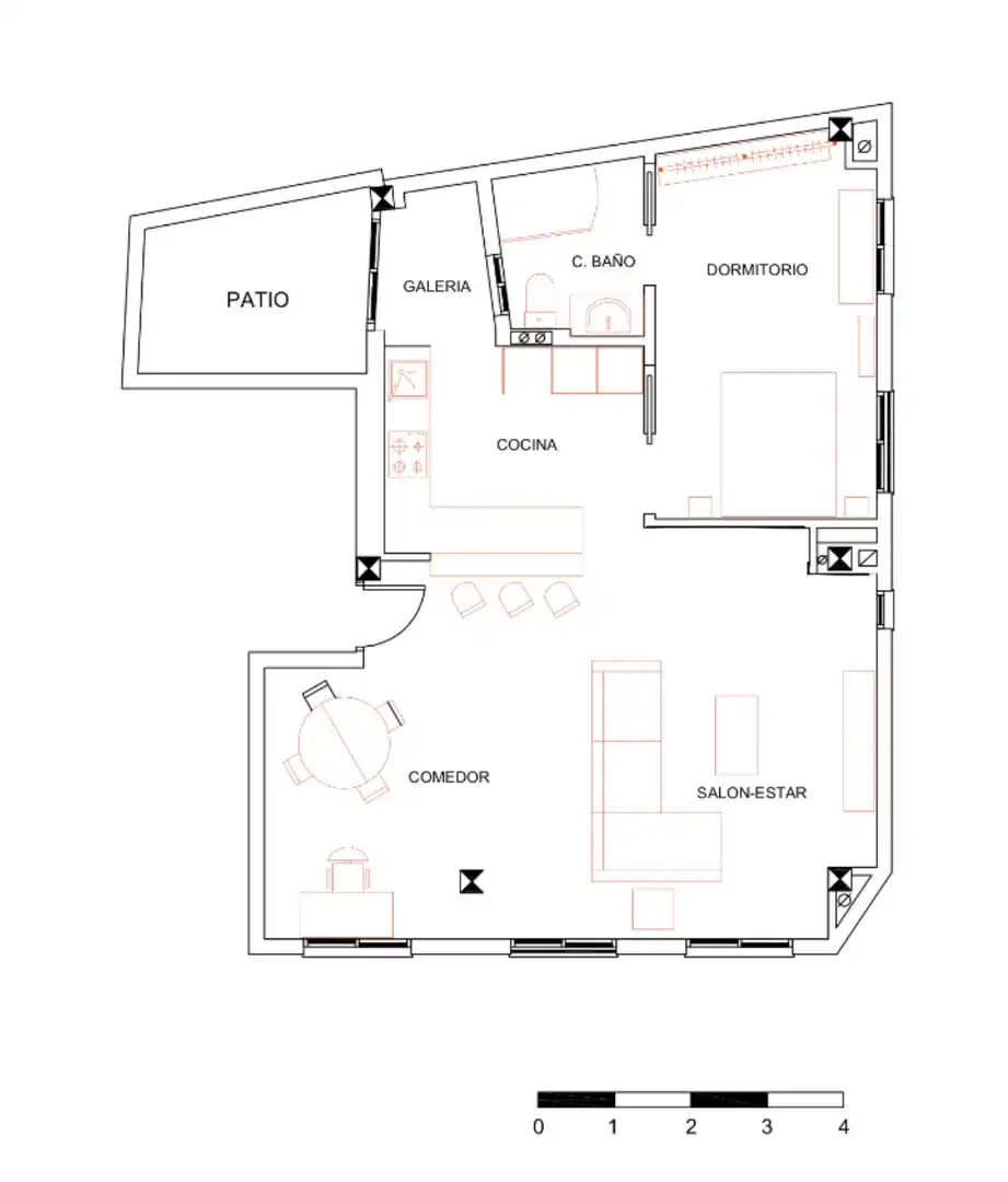 Wohnung zum Verkauf in La Unión mit Klimaanlage und Terrasse