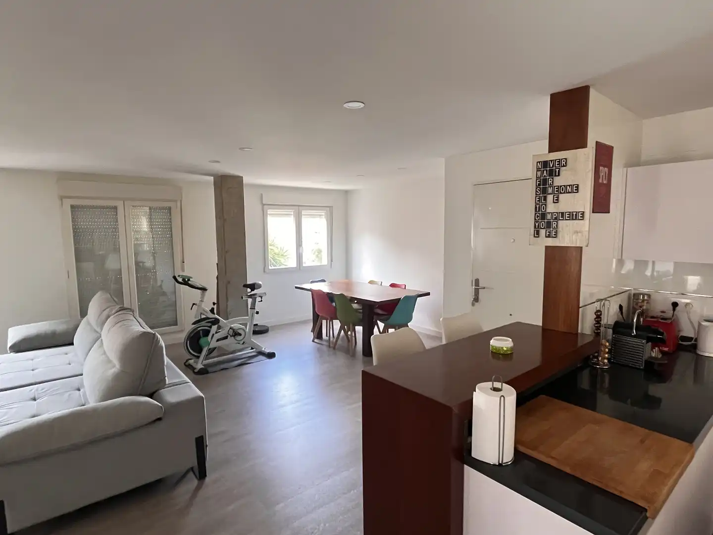 Wohnzimmer von Wohnung zum Verkauf in La Unión mit Klimaanlage und Terrasse