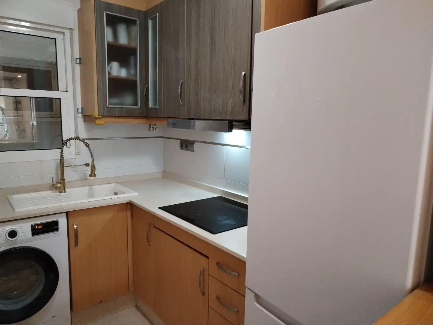 Küche von Wohnung zur Miete in Torrevieja mit Klimaanlage, Heizung und Terrasse