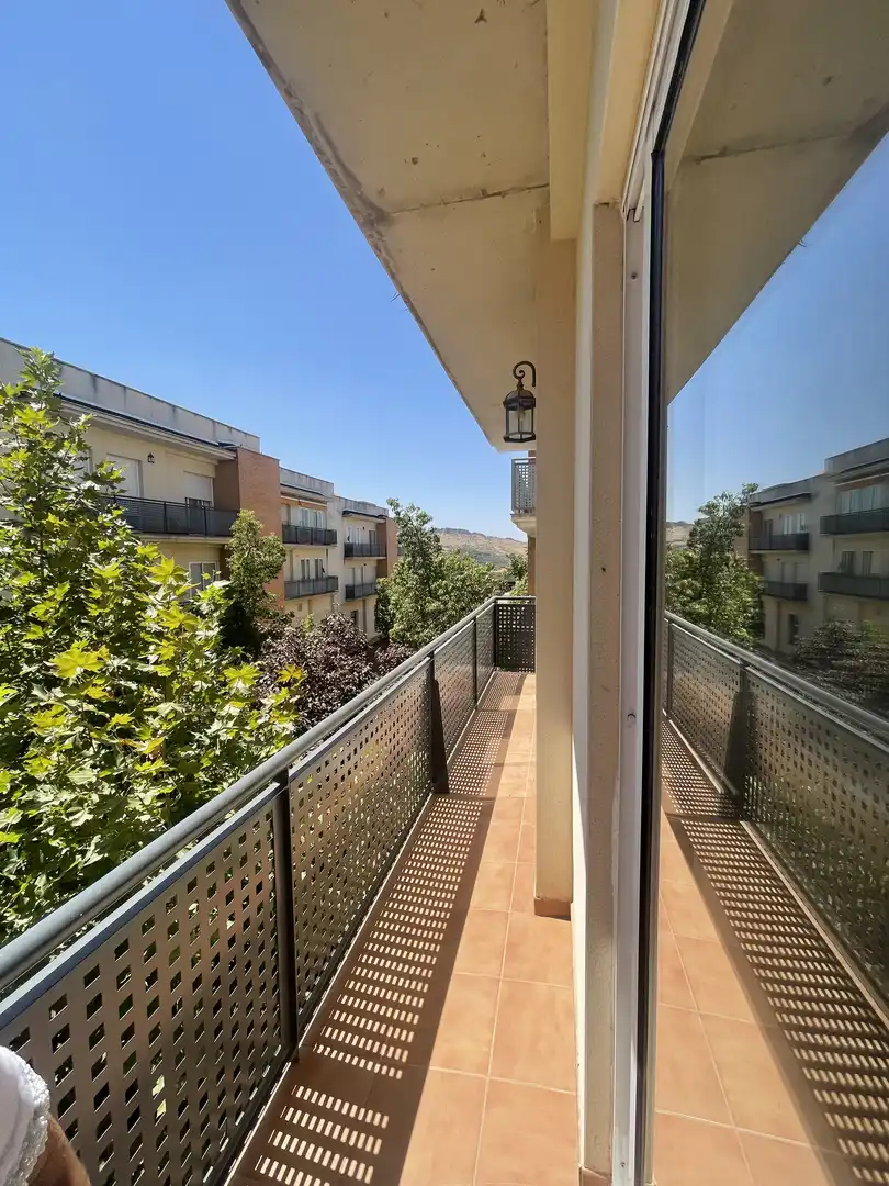 Terraza de Piso de alquiler en Zafra con Aire acondicionado, Calefacción y Jardín privado