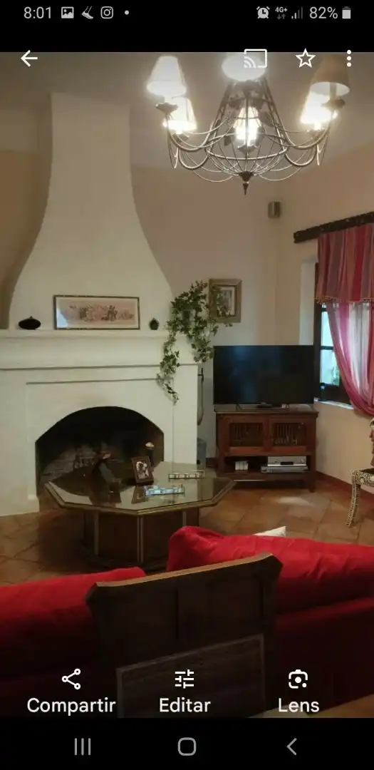 Casa o xalet en venda a Calle Huerta More, 11, El Viso del Alcor Sala d'estar de Casa o xalet en venda en El Viso del Alcor amb Aire condicionat, Terrassa i Balcó
