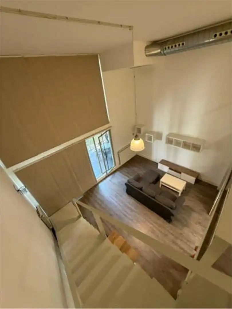 Sala d'estar de Loft de lloguer en Camarma de Esteruelas amb Terrassa
