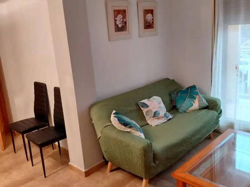 Flat for rent in Calle la Roche Sur Yon, 1, Nuevo Cáceres Living room of Flat for rent in Cáceres with Air Conditioner, Furnished and Balcony