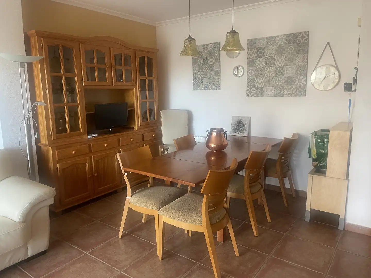 Attic for rent in Carrer Poeta Llombart, 5, Canet d'En Berenguer Dining room of Attic for rent in Canet d'En Berenguer with Air Conditioner, Terrace and Swimming Pool