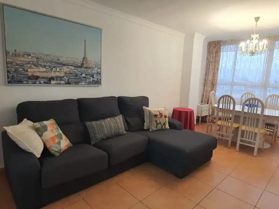 Flat for rent in Calle Ingeniero Salinas, 51, Alcaravaneras Living room of Flat for rent in Las Palmas de Gran Canaria with Terrace and Furnished
