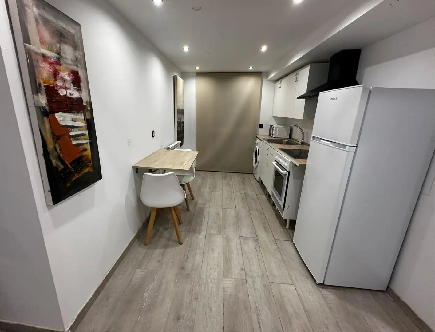 Estudio de alquiler en Plaza Cuatro Esquinas, 1, Villastar Cocina de Estudio de alquiler en Villastar con Parquet y Amueblado